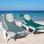 Personalized Football Basketball Sports Quick Dry Oversized Beach Towel with Name and Number Summer Vacation Travel Gift for Sports Lovers Players