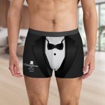 Caleçon homme avec nom et date Cadeau d'anniversaire de mariage pour les garçons d'honneur