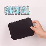 Personalized Dalmatian Dots Colourful Doodle Letter Whiteboard Magnets Magnetic Bookmark Clips with Card Teaching Tool Back to School Gift for Teacher