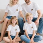 Personalized Oktoberfest 2025 Cartoon Character 100% Cotton Kid Adult T-shirt with Initial Beer Theme Party Birthday Gift for Beer Lovers Kids