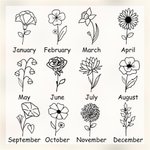 Personalized Butterfly Birth Flower God Says She Is Feminist PU Leather Makeup Bag with Title and Name Travel Birthday Gift for Women Girls