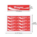 Henkilökohtainen Cola tarrat pullon tarroja nimi ja teksti asetettu 20 osapuoli sisustus valmistuminen valmistuneille vieraille