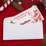 Personalized Santa Elk Snowman Design Christmas Card Money Wallet with Envelope for Cash Christmas Gift for Family Kids