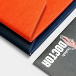 Personalizzato personaggio dei cartoni animati impermeabile cartella nome in pelle PU con chiusura a fibbia Regalo di compleanno di gratitudine per il personale medico infermieristico