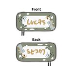 Personalised Cute Dinosaur Large Capacity Multi-compartment Stationery Pencil Case with Name Back to School Birthday Gift for Boys Girls