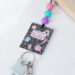 Henkilökohtainen muistikirja paperi värikynä Bow Bow Helmet Badge Lanyard tekstin kanssa Opettajan päivä arvostus takaisin kouluun lahja opettajille kouluttajille