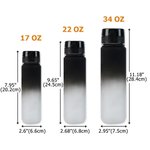 Gepersonaliseerde Leuke Cartoon Karakter Geboorte Bloem Bal Naam Sport Waterfles met Rietje en Morsbestendig Deksel Verjaardag Terug naar School Gift voor Familie