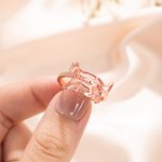 Personalized Cute Dog Cat Silhouette Ring with Name Minimalist Jewelry Birthday Anniversary Gift for Pet Lovers