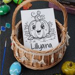 Personalized Cartoon Halloween Pumpkin Kids Paint Kit with Name Educational Toys Trick or Treat Halloween Party Gift for Boys Girls