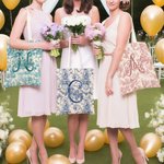 Bolsa de lona personalizada estilo retro con estampado francés Toile De Jouy con nombre e inicial Viaje diario Esencial Boda Cumpleaños Regalo para mujer