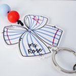 Henkilökohtainen muistikirja paperi värikynä Bow Bow Helmet Badge Lanyard tekstin kanssa Opettajan päivä arvostus takaisin kouluun lahja opettajille kouluttajille