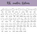 Personalised Birthday Flower I Miss You Face Acrylic Hanging Decoration with Name and Region Home Decoration Birthday Anniversary Gift for Friends