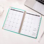 Planner 2026 personalizzato con personaggio in stile cartone animato con pagine settimanali e mensili regalo di compleanno per famiglia