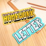 Personalized Cute Notebook Pencil Teacher Elements Letter Whiteboard Magnet with Text Interactive Teaching Tool Back to School Gift for Teachers