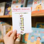 Gepersonaliseerde Boog Potloodletters Waterdichte Magnetische Bladwijzer Clip met Titel en Naam Lerarendag Terug naar School Cadeau voor Boekenliefhebbers Leraren