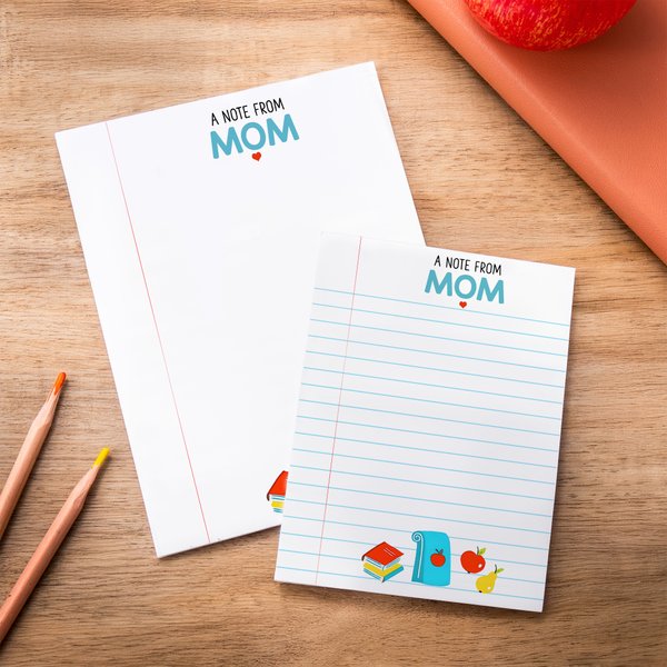 Personalized A Note From Notepad with 40/80 Pages and Name Back to School Teacher's Day Appreciation Gift for Teachers