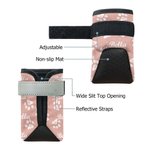 Chaussures pour chien antidérapantes personnalisées avec impression de patte multicolore pour trottoir chaud avec nom Accessoires d'extérieur Cadeau d'anniversaire pour les propriétaires de chiens