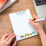 Personalised A Note From Notepad with 40/80 Pages and Name Back to School Teacher's Day Appreciation Gift for Teachers