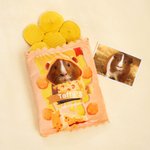 Personalized Cute 3D Cartoon Avatar Potato Chips Guinea Pig Photo Tunnel Non-toxic Soft Felt Cuddle Sack with Name Gift for Guinea Pig Lover