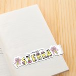 Gepersonaliseerde Boog Potloodletters Waterdichte Magnetische Bladwijzer Clip met Titel en Naam Lerarendag Terug naar School Cadeau voor Boekenliefhebbers Leraren