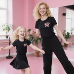 Personalized Dance Coquette Bow Kid Adult T-shirt Sweatshirt Hoodie with Name Birthday Dance Class Team Gift for Dance Lovers Dancers