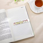 Gepersonaliseerde Boog Potloodletters Waterdichte Magnetische Bladwijzer Clip met Titel en Naam Lerarendag Terug naar School Cadeau voor Boekenliefhebbers Leraren