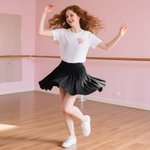 Personalized Dance Coquette Bow Kid Adult T-shirt Sweatshirt Hoodie with Name Birthday Dance Class Team Gift for Dance Lovers Dancers