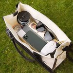 Gepersonaliseerde Oh Sip Girls Trip Drinks Grote Canvas Tas met Naam en Schouderband Reizen Dagelijks Gebruik Vakantiegeschenk voor Vrouwen Meisjes