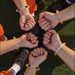 Personalised Baseball Softball Acrylic Beaded Bracelet with Text Team Spirit Wear Game Day Birthday Gift for Kids Baseball Softball Players