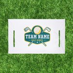 Personalized Golf Ball Clubs Golf Cart Seat Cover with Name Team Gear Birthday Gift for Golf Player Lover