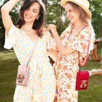 Henkilökohtainen söpö Highland Cow PU Nahka Crossbody laukku lompakko nimi äitienpäivä syntymäpäivälahja naisille