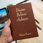 Personalized Self-Motivation Expression Classic A5 Journal Notebook with Text Daily Office Essentials Birthday Gift for Juniors Office Workers