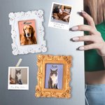 Personalized Oil Painting Frame Photo Fridge Magnet with Name Home Decor Birthday Anniversary Gift for Pet Lover