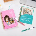 Planner 2026 personalizzato A5 con nome e personaggio cartone animato pagine settimanali e mensili regalo di compleanno per amici e famiglia