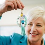 Personalisierte Cartoon Lehrer Charakter Keychain Armband mit Perlen Armband und Text Wertschätzung zurück zu Schule Geschenk für Lehrer