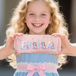 Personligt pennfodral med namn Dinosaurie Fantasi Enhörning Flera fack Skolmaterial Tillbaka till skolan Födelsedagspresent för barn