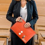 Personalized Cartoon Character Lightweight PU Leather A4 File Folder Briefcase with Name Back to School Birthday Gift for Teacher