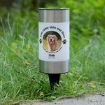 Personalized You Came into Our Lives Dog Cat Photo Paw Print Solar Garden Light with Name and Year Garden Decor Memorial Sympathy Gift for Loss of Pet