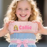 Personalisiertes Niedliches Cartoon Federmäppchen mit Namen 3 Reißverschlussfächern Einschulung Schulanfang Geburtstag Geschenk für Jungen Mädchen