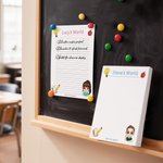 Personligt anteckningsblock med 40/80 sidor och namn Födelsedagspresent till familjemedlemmar - List It Or Lost It