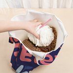 Personalized Danish Flower Portable Large Tote Bag with Name Anniversary Birthday Gift for Women