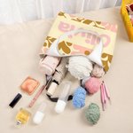 Henkilökohtainen tanskalainen kukka kannettava suuri Kangaskassi nimi vuosipäivä syntymäpäivä lahja naisille