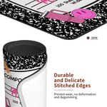 Personlig Apple Pencil Composition Book Anti-Slip Mouse Pad med namn Tillbaka till skolan Lärarens dag Uppskattningsgåva för lärare Utbildare