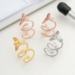 Henkilökohtainen ikuinen liekki Rod of Asclepius stetoskooppi ID Tag kanssa nimi ja otsikko arvostus Valmistuminen lahja Sairaanhoitaja Lääkäri Medical Students