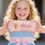 Personalized 3D Cartoon Character Multi-Compartment Pencil Case with Name Back to School Birthday Gift for Boys Girls