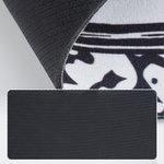 Personalized Yay You're Here Flower Rainbow Non-Slip Doormat with Text Welcome to Classroom Teacher's Day Back to School Gift for Teachers