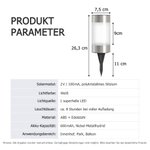 Für Immer Geliebt Niemals Vergessen - Personalisierte Solar Gartenlicht