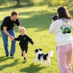 Personalised Paw Print 1-6 Family Members Silhouette T-shirt Sweatshirt Birthday Holiday Gift for Family