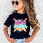 Personalized Ice Cream Dripping Pencil 100% Cotton Kid Adult T-shirt with Grade and Name Back to School Birthday Gift for Boys Girls Teacher