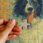 Personalized Oil Painting 500 Pieces Wooden Jigsaw Puzzle with Photo Home Decoration Keepsake Birthday Anniversary Gift for Family Friends